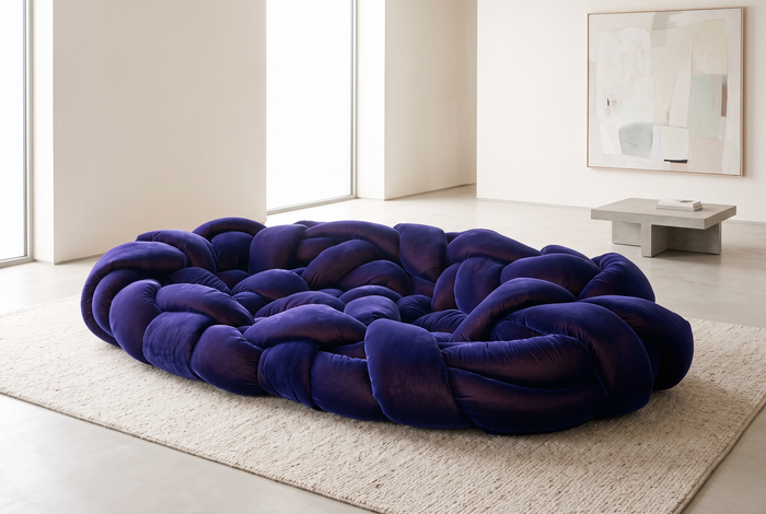 The Braid Woven Lounge Sofa